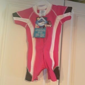 Lycra suit size 3 months. Xtra Life, UV protective fabric 50+,chlorine resis